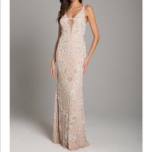 Prom dress mermaid backless from LARA designs.